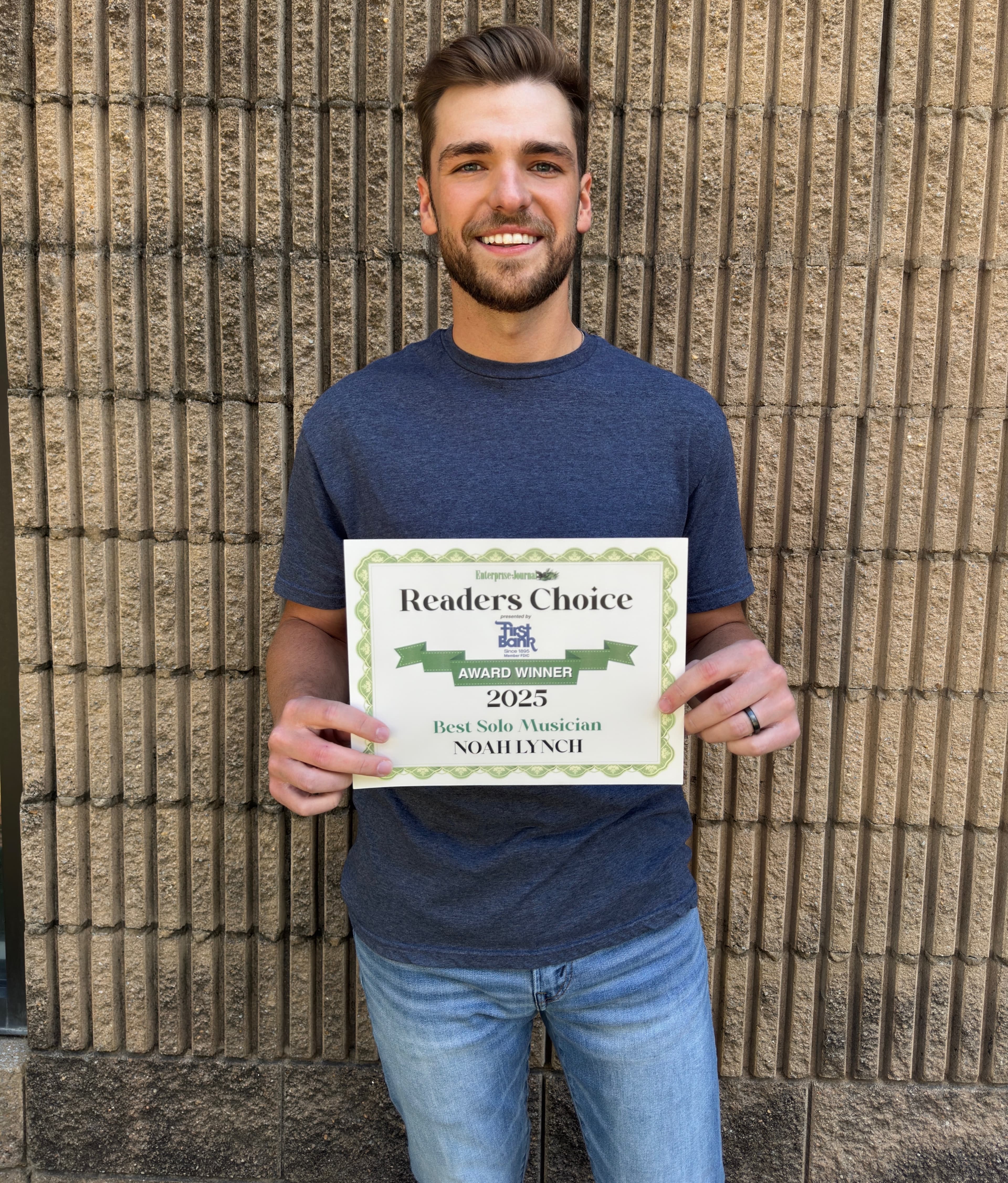 Noah Lynch - 2025 Readers Choice Award Winner for Best Solo Musician